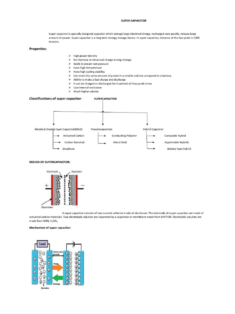 Supercapacitor PDF