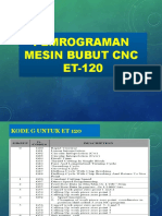 Presentasi 4 - Pemrograman Bubut CNC Et 120