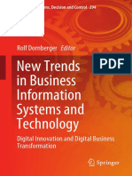 New Trends in Business Information Systems and Technology: Rolf Dornberger Editor