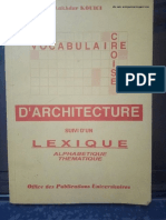 Vocabulaire Croise D'architecture Mr. Lakhder KOUICI