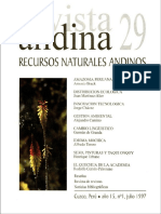 Revista Andina 29
