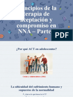 Principios de La Terapia de Aceptación y Compromiso