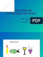 Exercícios Paint