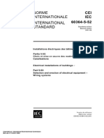 IEC 60364 - 5!52!2001 - Electrical Installation of Buildings
