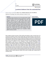 Religiosidad Intrinseca Protecion Ante Los Miedos Existenciales