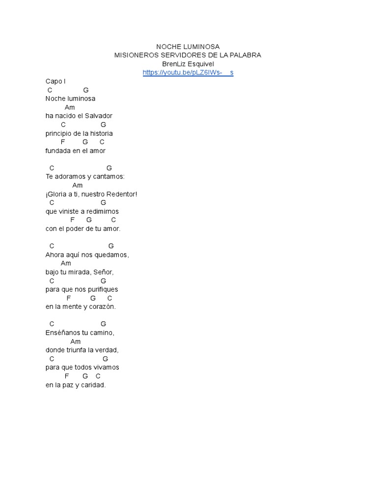 Noche Luminosa | PDF