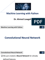 Machine Learning With Python: Dr. Ahmed Lawgali
