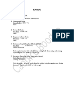 Profitability and Liquidity Ratios