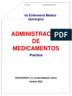 Administración de medicamentos en pacientes quirúrgicos