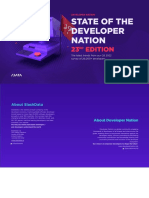 Slashdata - 23rd Edition of The State of The Developer Nation (Q3 2022)
