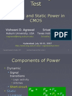 Static and Dynamic Power in CMOS