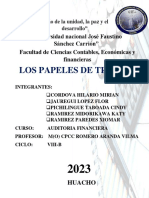 Papeles de Trabajo Auditoria