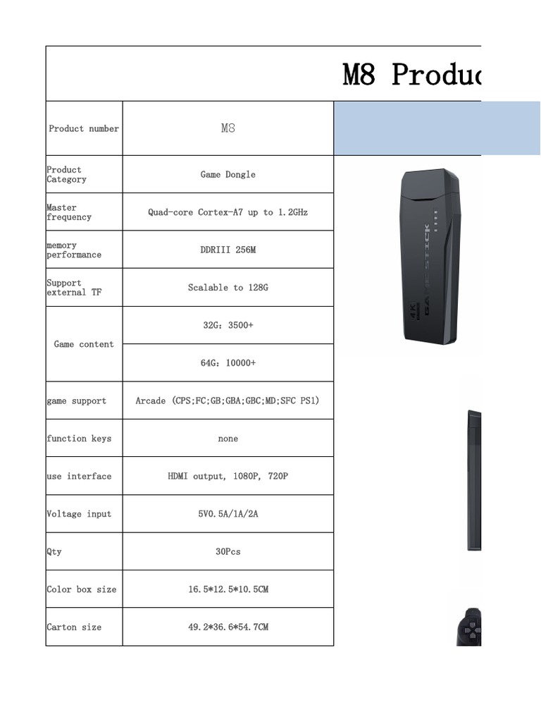 M8 Product | PDF
