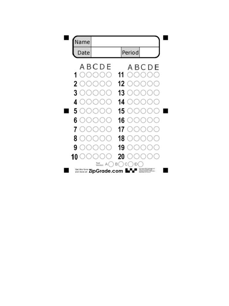 Hoja Zip Grade 20 en WD | PDF