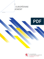 Rapport Sur La Politique Europeenne Du Gouvernement - 2016