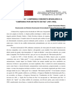 Jayme Fernandes Ribeiro_a Paz Vermelha_a Imprensa Comunista Brasileira e a Campanha Por Um Pacto de Paz