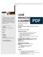 Jose Francisco Calderon Diaz CV