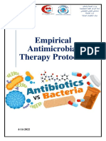Empirical Antimicrobial Therapy Protocol