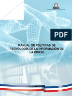 Manual de Políticas de Tecnología de La Información de La Digeig