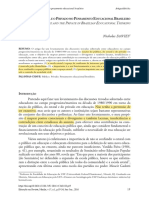 DAVIES, Nicholas. O Publico, o Estatal, e o Privado No Pensamento Educacional Brasileiro.