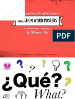 The Comprehensible Classroom's: Question Word Posters