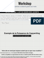 Le Copywriting - Slides