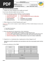 Cloud Computing Mid Term