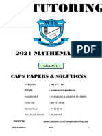 2022 WTS 11 Mathematics Guide Q & S PDF