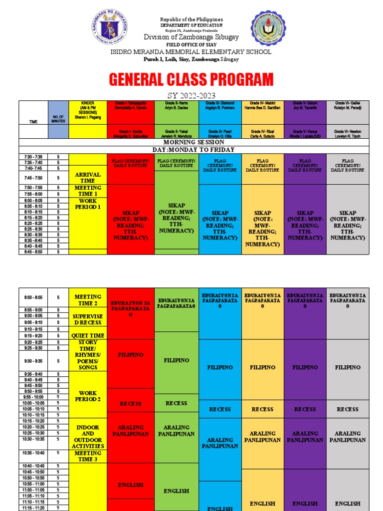 philippine-elementary-school-class-schedule-pdf