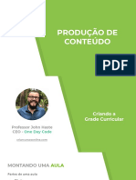 3 - Produção de Conteúdo