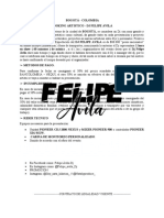 Contrato Felipe Avila