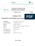 Relatorio de Analise FEA 05 - Dispositivo de Saque para Acoplamentos ELCO