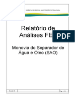 Relatorio de Analises Tecnicas 03 - Monovia - Separador de Agua e Oleo.