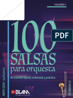 100 Salsa Music Arrangements Trombone 2