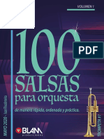 100 Salsa Music Arrangements Trumpet 1