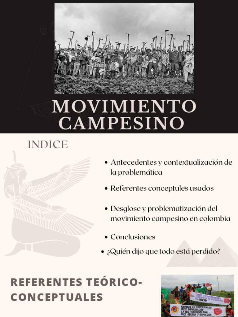 Movimiento Campesino PDF Campesino
