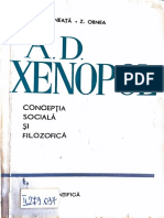 Al. Zub, A.D. Xenopol - Bibliografie
