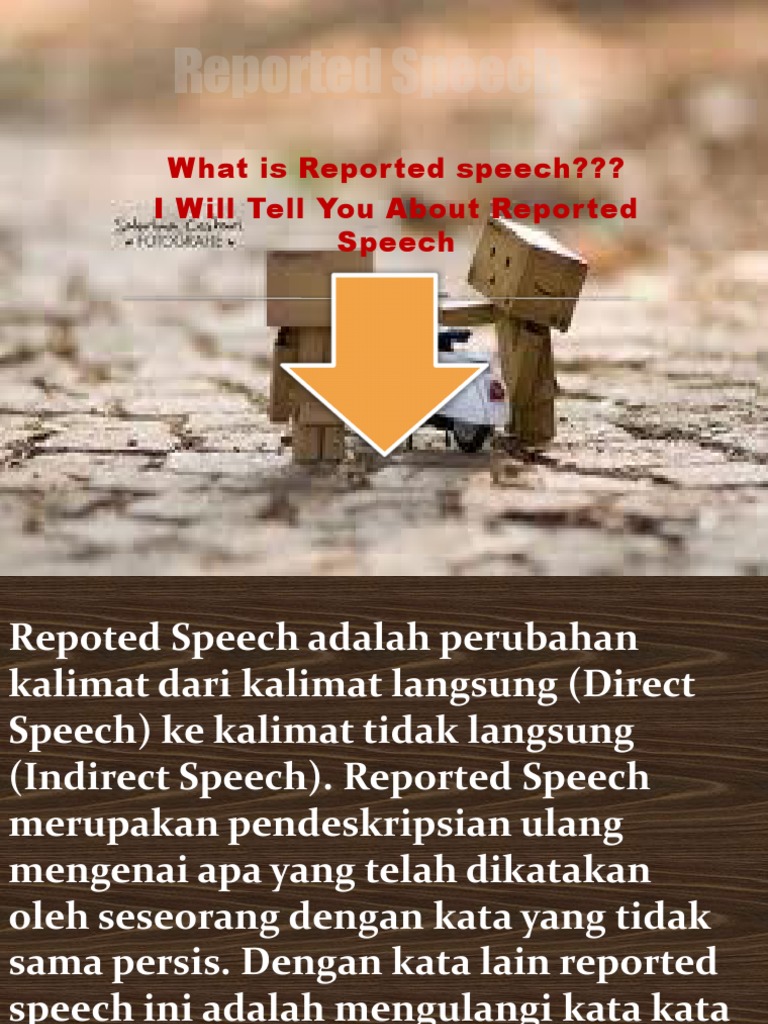 Reported Speech Pdf Grammatical Tense Cognitive Science