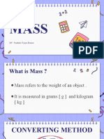 Maths (Mass)
