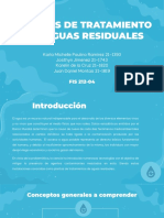 Tratamiento de Aguas Residuales - Grupo 1 - Fis-212-04