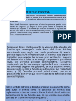 Caracteristicas, Objeto y Fin Del Derecho Procesal