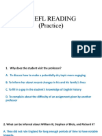 TOEFL Reading Practice Test