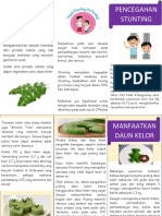 Leaflet Daun Kelor