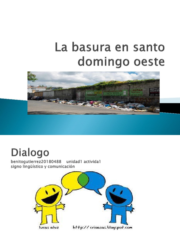 Basura en Santo Domingo Oeste: Retos y Avances | PDF