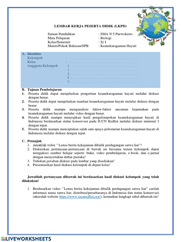 LKPD Tp. 3 | PDF | Sains & Matematika