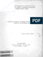 O Conceito de Morte em Diferentes Niveis de Desenvolvimento Cognitivo: Uma Abordagem Preliminar