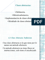 4.2 Clases Abstractas