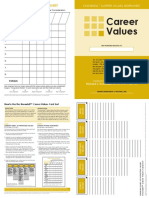 Values Work Sheet Jan '11