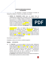 Modelo Contrato para Subcontratados