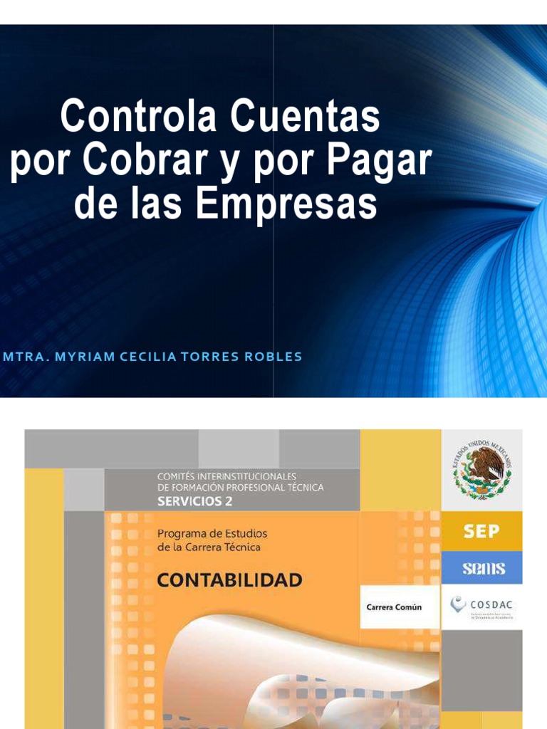 Control de Cuentas por Cobrar y Pagar | PDF | Contabilidad | Auditoría
